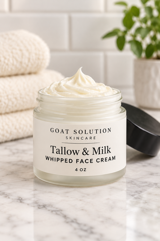 Tallow & Milk Whipped Face & Cream
